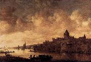 Jan van Goyen View of Nijmegen oil painting reproduction